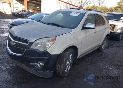2013 Chevrolet Equinox Ltz из США, поврежденный, VIN 1GNFLGEKXDZ123723
